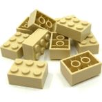 LEGO Aksesuar Moc Custom Creator Brick 2 X 3 Tuğla Taba Tan