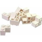 LEGO Aksesuar Moc Custom Creator Brick Corner 2 X 2 Köşe Tuğla Beyaz