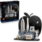 LEGO Architecture 21066 Büyük Elma Modeli 1465 Parça Yetişkinler İçin Şık Hediye Seçeneği