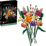 LEGO® Botanicals Çiçek Buketi 10280 – Yetiskinler için Gül, Aslanagzi ve Papatya Içeren Yapay Çiçek Modeli Yapim Seti (756 Parça)
