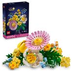 LEGO Botanicals Küçük Sarı Buket 10347-9 Yaş ve Üzeri Kız ve Erkek Çocuklar için Papatya, Şakayık ve Lale Dahil Yapay Çiçekler İçeren Yaratıcı Dekoratif Çiçek Buketi Yapım Seti (373 Parça)