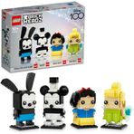 Lego Brick Headz Disney 100. Kutlama Mickey Mouse Pamuk Prenses Tinkerbell Oswald Şanslı Tavşan