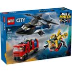 Lego City 60462 874 Parça Helikopter İtfaiye Kamyonu ve Denizaltı Karışımı