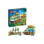 LEGO City Çiftçi Pazarı Minibüsü 60345 Yapım Seti; Mobil Çiftlik Manavı Oyuncak Yapım Seti (310 Parç