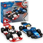 LEGO ® City F1® Williams Racing ve Haas F1® Yarış Arabaları 60464 - 4+ Oyuncak Yapım Seti 92 Parça Hediyelik Oyun Seti