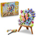 LEGO Creator 3’ü 1 arada Çiçekli Tablo 31390-8+ Yaş için Çerçeve veya Palet ve Resim Olabilen Oyuncak Yapım Seti (348 Parça)