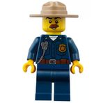 Lego CTY0870 Mountain Police Chief Male Minifigür