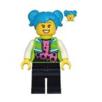 Lego CTY1219 Poppy Starr Lime Jacket Black Legs Mini Figür