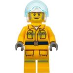 Lego CTY1369 Fire Reflective Stripes Mini Figür