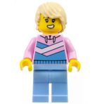 Lego CTY1642 Tuk Tuk Driver Female Mini Figür