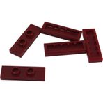 LEGO Custom MOC Aksesuar Plate Modified 1 x 3 Jumper Bordo Fayans Tuğla