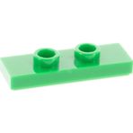 LEGO Custom MOC Aksesuar Plate Modified 1 x 3 Jumper Yeşil Fayans Tuğla
