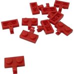 LEGO Custom MOC Akseuar Plate Modified 1 x 2 Yatay Clip Kırmızı Tuğla