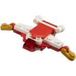 Lego Day 16 Marvel Mikro Yapılar Holiday Quinjet Mini Model