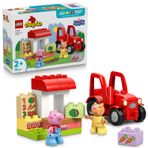 Lego Duplo 10468 2+ Yaş 18 Parça Peppa Pig Traktör ve Pazar