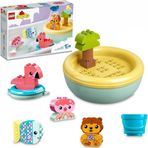 Lego® Duplo® İlk Banyo Zamanı Eğlencesi: Yüzen Hayvan Adası 10966-18 Ay Ve Üzeri Okul Öncesi Yaştaki