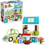 Lego Duplo Kasabası Tekerlekli Aile Evi 10986 2 Yaş ve Üzeri İçin Oyuncak Yapım Seti