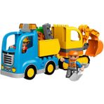 Lego Duplo LED10812 Kamyon ve Paletli Kazıcı