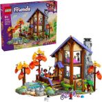 LEGO Friends Şirin Sonbahar Orman Kulübesi - Yapım Oyuncağı - 4 Mini Bebek, 1 Köpek ve 1 Sincap – 42705