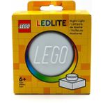 LEGO Gece ve Masa Lambası 1x1 Plaka Silikon Malzeme 6 Yaş ve Üstü İçin Eğlenceli Hediye - Beyaz