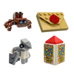 LEGO Harry Potter Mikro - Aragog + Buckbeak + Bertie Bott's Every-Flavour Beans + Letter (58 Parça)