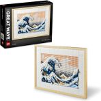 LEGO Hokusai Büyük Dalga 31208 – Sanatsever Yetişkinler Için Yılbaşı Hediyesi Fikri, 6 Zemin Hokusai'nin - Standart