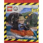 Lego Jurassic World 122508 Alan Grant With Hovercraft
