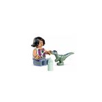 Lego Jurassic World 963 Sammy ve Yeşil Baby Velociraptor Dinozor Biberon Orijinal Minifigürler
