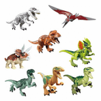 Lego Jurassic World Park Temalı Renkli Figür 8 Dinazor Figür Lego