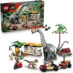 LEGO Jurassic World Raptor ve Titanosaurus Takip Görevi 76973 - 7 Yaş ve Üzeri Çocuklar Için Şarj Istasyonlu Yaratıcı Oyuncak Yapım Seti (582 Parça)