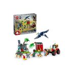 LEGO Jurassic World Yavru Dinozor Kurtarma Merkezi 76963 – 4 Yaş ve Üzeri Çocuklar Için Yara