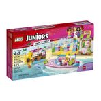 Lego LEJ10747 Juniors Andrea ve Stephanie'nin Plaj Tatili Oyun Seti