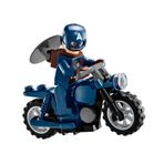 Lego Marvel 291 Captain America ve Motoru Minifigür