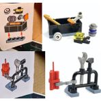 LEGO Marvel - Guardians Of The Galaxy (2014) Day 6 – Tool And Weapons Rack And Box Of Rocket’s Stuff (29 Parça)