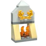 Lego Mikro Yapılar Harry Potter Day 19 Fireplace With Reindeer Horn Three Broomsticks Inn