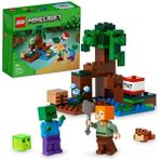 LEGO Minecraft Bataklık Macerası 21240 - 7 Yaş ve Üzeri Çocuklar için Oyuncak Yapım Seti(65 Parça)