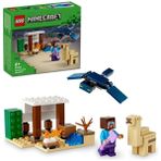 LEGO Minecraft Steve'ın Çöl Keşfi 21251 - 75 Parça Yaratıcı Oyuncak Seti (75P)