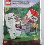 Lego Minecraft: TNT Launcher ve Bonus Fayans ile İskelet