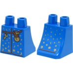 LEGO Minifigür Parçaları: Legs Modified Decorated, Bacak, Ayak, Etek: 36036PB036