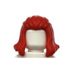 LEGO Minifigür Parçaları: Saç - Hair: Minifigürler Için Orta Uzunlukta Kulak Arkasına Taranmış Saç Modeli