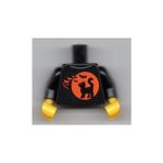 LEGO Minifigür Parçaları: Torso, Vücut, Gövde: 973PB3678C01
