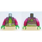 LEGO Minifigür Parçaları: Torso, Vücut, Gövde: 973PB4474C01