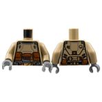 LEGO Minifigür Parçaları: Torso, Vucut, Gövde: 973PB4681C01