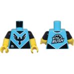 LEGO Minifigür Parçaları: Torso, Vücut, Gövde: 973PB5490C01