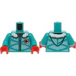 LEGO Minifigür Parçaları: Torso, Vücut, Gövde: 973PB5550C01