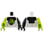 LEGO Minifigür Parçaları: Torso, Vücut, Gövde: 973PB5651C01