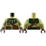 LEGO Minifigür Parçaları: Torso, Vücut, Gövde: 973PB5821C01
