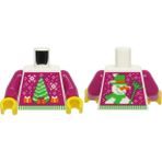 LEGO Minifigür Parçaları: Torso, Vücut, Gövde: 973PB5897C01