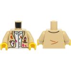 LEGO Minifigür Parçaları: Torso, Vücut, Gövde: 973PB6013C01