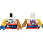 LEGO Minifigür Parçaları: Torso, Vücut, Gövde: Ninjago Sora Imzalı 973PB5249C01
